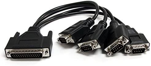 Startech 4port Lp Pcie Serial Card Rs232 With Cable