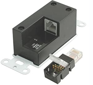 C2g/ cables to go C2G USB Extender, Dongle, USB 1.1 over Cat5, SuperBooster Extender, Wall Plate Kit, White, Cables to Go 29342 USB Wall Plate Extender Kit