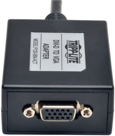 Tripp LITE Dvi-D to VGA Active Adapter Converter Cable 6-Inch 1920x1200