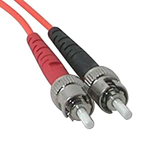 C2g/ cables to go C2G 33137 OM1 Fiber Optic Cable - MTRJ-ST 62.5/125 Duplex Multimode PVC Fiber Cable, Orange (6.6 Feet, 2 Meters)