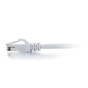 C2g/ cables to go C2G 27168 Cat6 Cable - Snagless Unshielded Ethernet Network Patch Cable, White (125 Feet, 38.1 Meters) 125 Feet/ 38.1 Meters White