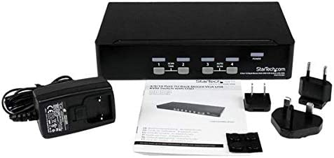 StarTech 4 Port 1U USB KVM Switch