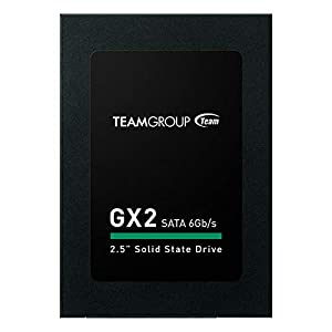 TEAMGROUP GX2 1TB 3D NAND TLC 2.5 Inch SATA III Internal Solid State Drive SSD (Read Speed up to 530 MB/s) Compatible with Laptop & PC Desktop T253X2001T0C101 1TB Grand (GX2)
