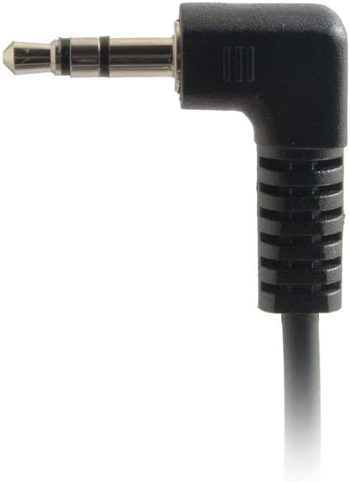 C2g/ cables to go C2G 40583 3.5mm Right Angled M/M Stereo Audio Cable, Aux Cable (3 Feet, 0.91 Meters) 3-Feet