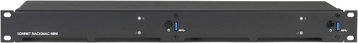 Sonnet technologies SoNNeT RackMac Mini - 2018 1U Rack Kit for 2 Mac minis, RACK-MIN-2XA