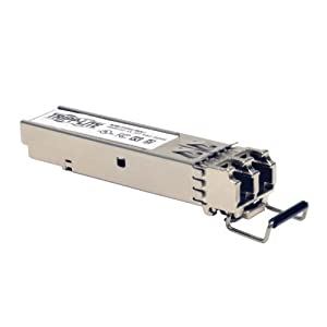 Tripp Lite SFP Transceiver MM Fiber 1000Base-SX, Cisco Compatible, GLC-SX-MMD, DDM, MMF, 850nm, 550M, LC (N286-01GSX-MDLC) 1000Base-SX SFP