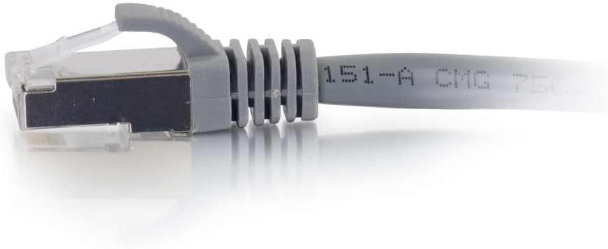 C2g/ cables to go C2G 00786 Cat6 Cable - Snagless Shielded Ethernet Network Patch Cable, Gray (15 Feet, 4.57 Meters) 15 Feet Grey