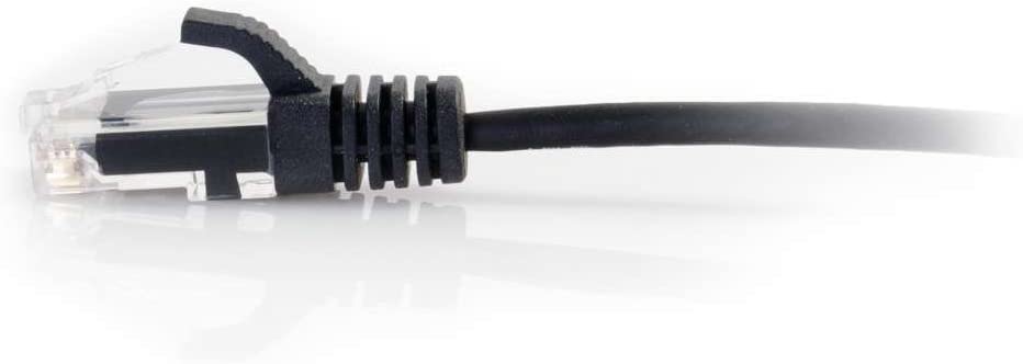 C2g/ cables to go C2G/Cables to Go 01104 Cat6 Snagless Unshielded (UTP) Slim Network Patch Cable, Black (5 Feet/1.52 Meters) 28 AWG 5-feet Black