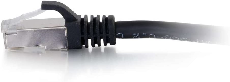 C2g/ cables to go C2G 00822 Cat6 Cable - Snagless Shielded Ethernet Network Patch Cable, Black (25 Feet, 7.62 Meters) STP 25 Feet Black