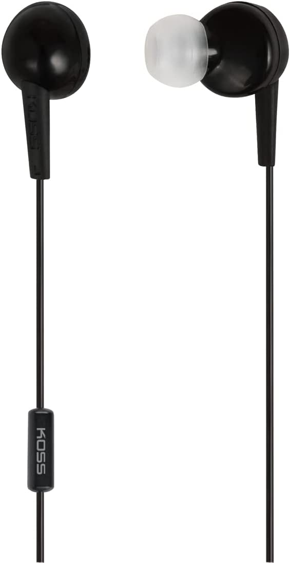 Koss 187204 Keb6i In-Ear Headphones (Black) Standard Packaging