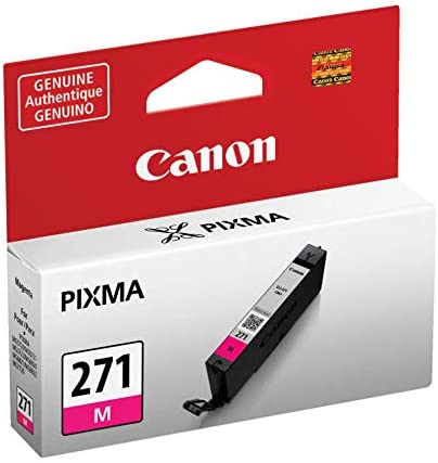 Canon CLI-271 Magenta Ink Tank Compatible to MG6820, MG6821, MG6822, MG5720, MG5721, MG5722, MG7720, TS5020, TS6020, TS8020, TS9020 MAGENTA INK TANK Standard Ink Ink