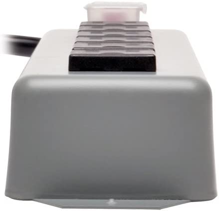 Tripp Lite 6 Outlet Waber Industrial Power Strip, 6ft Cord with 5-15P Plug (6SP) blue 6 Outlet, 6ft Cord Power Strip