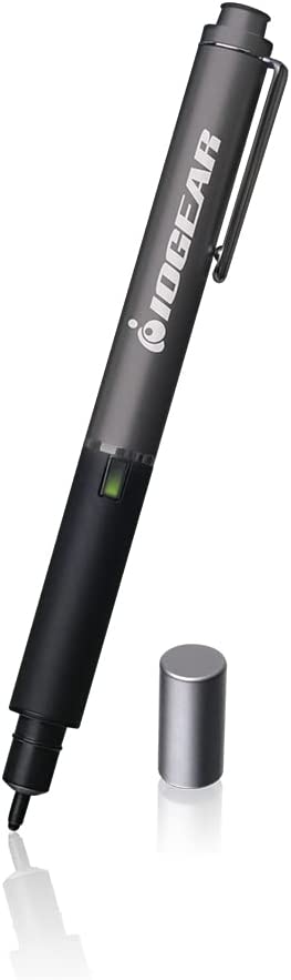 IOGEAR PenScript Active Electronic Stylus with Precision Power Tip Technology for iPhone, iPad, Androids, Surface and most Touchscreens