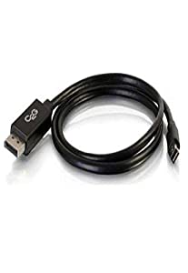 C2g/ cables to go C2G Mini Display Port to Display Port Adapter, 8K, Male to Male, Black, 10 Feet (3.04 Meters), Cables to Go 54302 Mini Male to Adapter Male 10 Feet Black