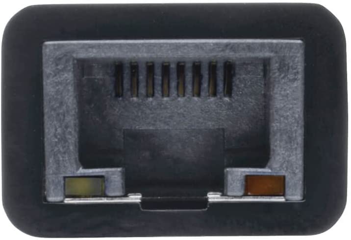 Tripp Lite USB 3.0 SuperSpeed to Gigabit Ethernet NIC Network Adapter 10/100/1000 Mbps(U336-000-R), Black 1-Port Black