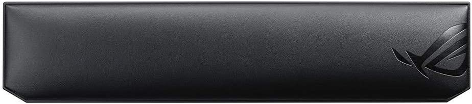 ASUS ROG Gaming Wrist Rest - Smooth Leatherette Surface with Foam Cushion Core For High-Level Comfort | Splash-Resistant | Durable Anti-Fray Edges | Non-Slip Feet | Compatible with Tenkeyless Keyboard
