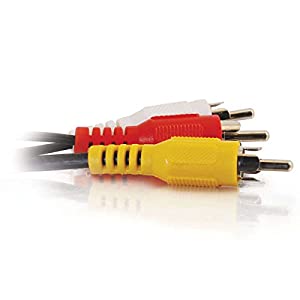 C2g/ cables to go C2G 40451 Value Series Composite Video + Stereo Audio Cable, Black (50 Feet, 15.24 Meters)