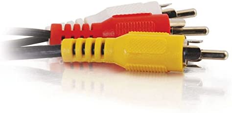 C2g/ cables to go C2G 40448 Value Series Composite Video + Stereo Audio Cable, Black (6 Feet, 1.82 Meters)