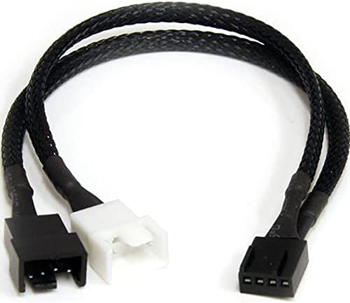 StarTech.com 80x25mm Computer Case Fan with PWM - Pulse Width Modulation Connector - computer cooling Fan - 80mm Fan - pwm Fan (FAN8025PWM) Black 80x25mm PWM