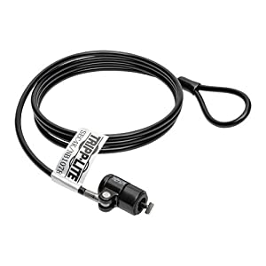 Tripp Lite Laptop Security Lock Keyed Theft Deterrent Cable 4ft 4' (SEC4K) 4ft Key Lock