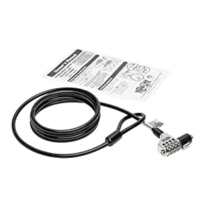 Tripp Lite Laptop Security Lock Combination Theft Deterrent Cable 6ft 6' (SEC6C) 6ft Combination Lock