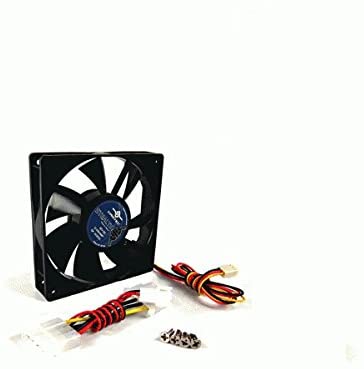 Vantec Stealth SF8025L 80x80x25mmDouble Ball Bearing Silent Case Fan (Black) 80x80x25 mm