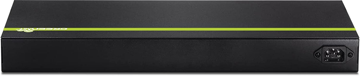 TRENDnet 16-Port Gigabit PoE+ Switch, 16 x Gigabit PoE+ Ports, 246W PoE Power Budget, 32 Gbps Switching Capacity, Desktop Switch, Ethernet Network Switch, Metal, Lifetime Protection, Black, TPE-TG160g