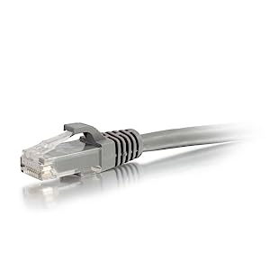 C2g/ cables to go C2G 00659 Cat6a Cable - Snagless Unshielded Ethernet Network Patch Cable, Gray (5 Feet, 1.52 Meters) 5ft UTP Gray
