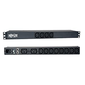 Tripp Lite 14 Outlet 1U Rack Mount PDU for Network Server Racks 100-240V 16A C13 C19 C20 PDU12IEC