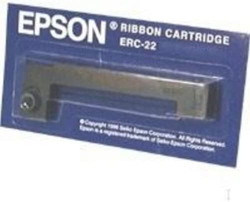 Plantronics Genuine Epson (ERC-22B) Black Ribbon Cartridge For: M-180, M-181, M-183, M-185 ERC-22B