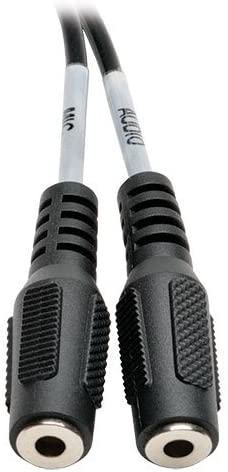 TRIPP LITE P318-06N-MFF 6-Inch 3.5mm 2x3 Position to 4 Position 3.5mm Audio Splitter