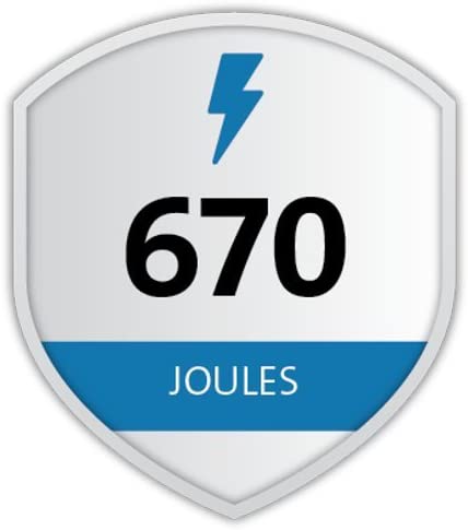 Kensington SmartSockets 6-Outlet, 6-Foot Cord, & 670 Joules Basic Surge Protector (K62146NA) Basic (670 Joules, 6' Cord)