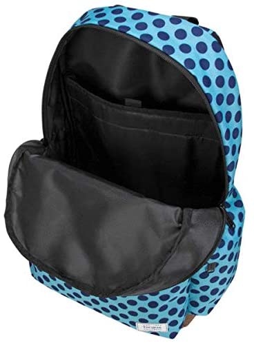 Targus Strata College and Commuter Backpack with Protective Sleeve for 15.6-Inch Laptop, Aqua & Blue Dots (TSB93606GL) Strata Backpack Aqua & Blue Dots