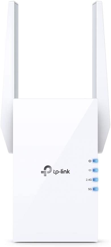 TP-Link AX1800 WiFi 6 Extender(RE605X)-Internet Booster, Covers up to 1500 sq.ft and 30 Devices,Dual Band Repeater up to 1.8Gbps Speed, AP Mode, Gigabit Port