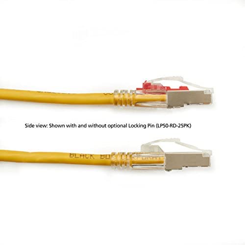 Black box network services BLACK BOX NETWORK SRV - GIGATRUE 3 CAT6. Shielded Patch Cord Yellow 7FT