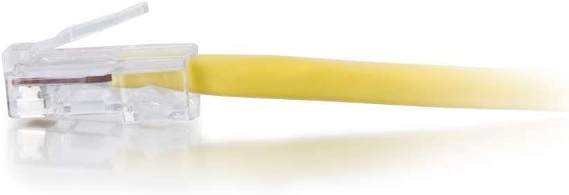 C2g/ cables to go 1ft Cat6 Yellow Non Booted Patch Cable 1.00 Foot Yellow