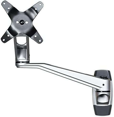 StarTech.com Wall Mount Monitor Arm - Articulating Ergonomic VESA Wall Mount Monitor Arm - 20" (52cm) Long - Single Display up to 34 inch - Swivel/Tilt/Rotate - Adjustable Screen Mount (ARMWALLDSLP)
