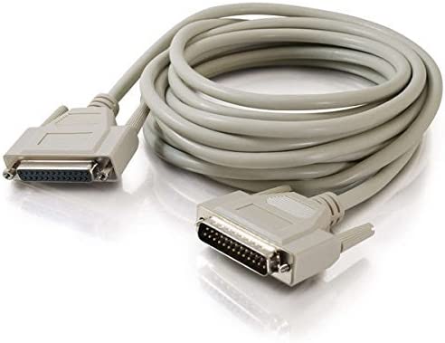 C2g/ cables to go C2G 02654 DB25 M/F Serial RS232 Extension Cable, Beige (3 Feet, 0.91 Meters)