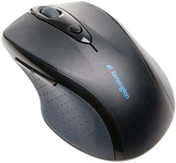 Kensington Pro Fit Full-Size Wireless Mouse (K72370US),Black/Silver