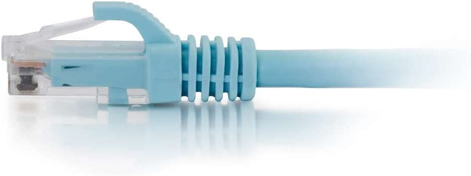 C2g/ cables to go C2G 00769 Cat6a Cable - Snagless Unshielded Ethernet Network Patch Cable, Aqua (15 Feet, 4.57 Meters) 15 Feet Aqua