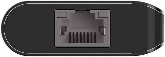 Belkin USB C Hub, 6-in-1MultiPortAdapter Dock with 4K HDMI, USB-C 100W PD Pass-Through Charging, 2 x USB A, Gigabit Ethernet Ports and SD Slot for MacBook Pro, Air, iPad Pro, XPS and More