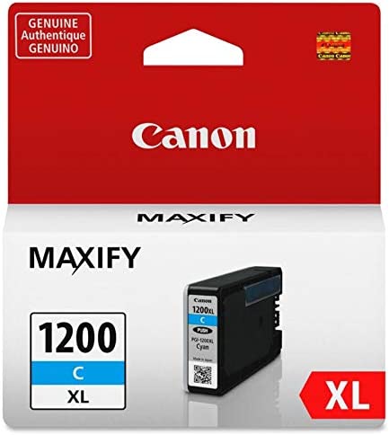 Canon PGI-1200 XL High-Yield Cyan Ink Tank (9196B001)