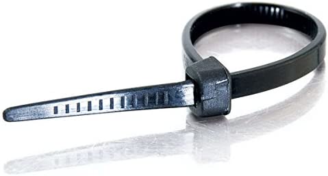 C2g/ cables to go C2G 43037 6 Inch Cable Tie Multipack (100 Pack) TAA Compliant, Black