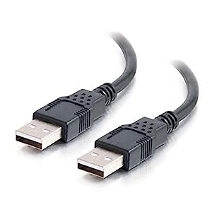 C2G 28105 USB A Male to A Male Cable (1 Meter, Black)