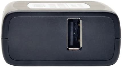TRIPP LITE B203-101-PNP 1-Port USB 2.0 over Cat5 Cat6 Extender Hub Transmitter and Receiver,Black