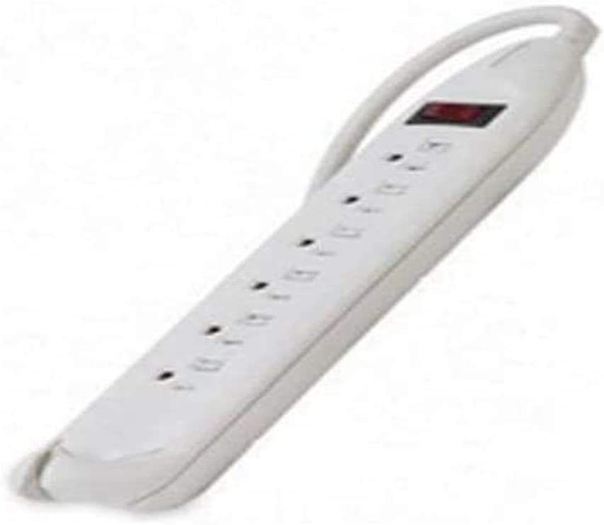Belkin 6-Outlets Power Strip - NEMA 5-15P - 6 NEMA 5-15R - 4ft - F9D160-04