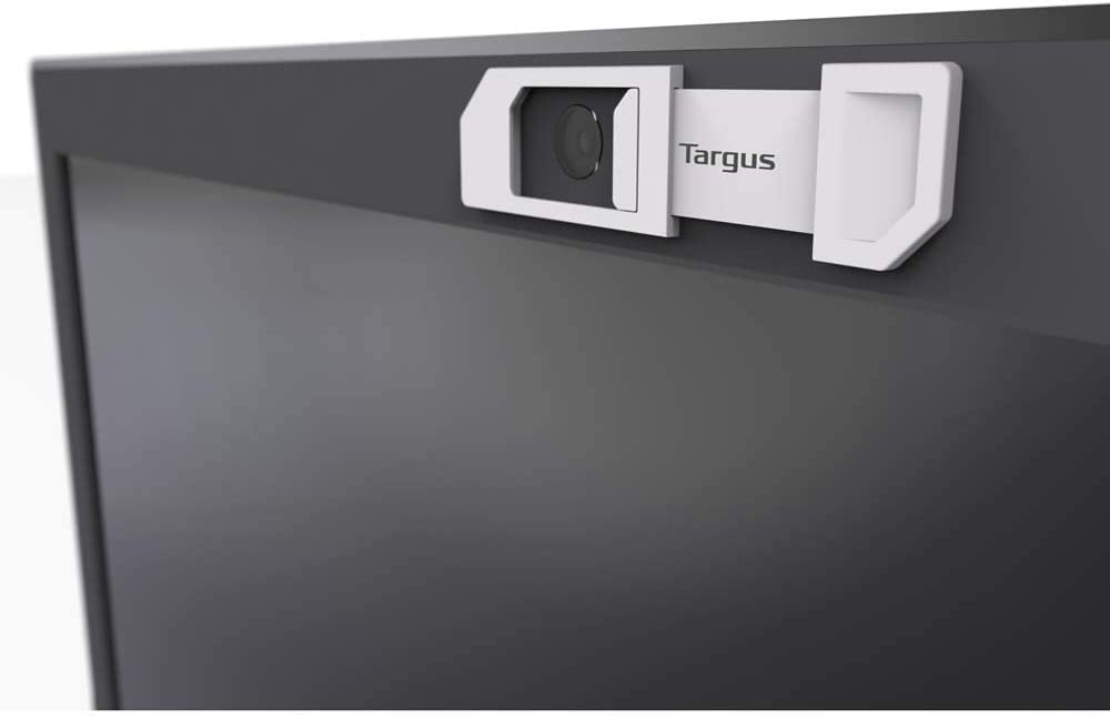 Targus Spy Guard Sliding Webcam Cover on Laptop and Camera Devices for Visual Viewing Security Protection and Anti-Hack Prevention - 3 Pack, Black, Gray, and White (AWH012US) 3-pack