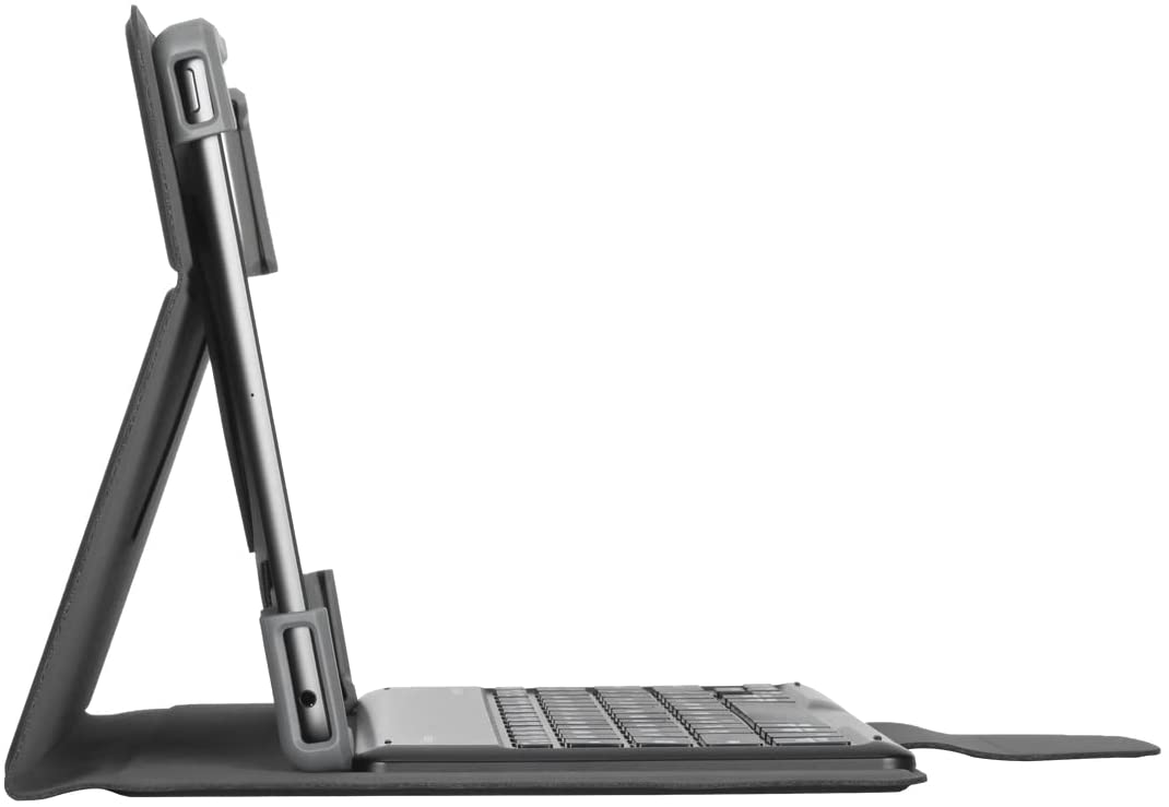 Targus VersaType for Apple iPad Pro 12.9-inch 4th Gen (2020) and 3rd Gen (2018), Anti-Scratches, Secure Closure, Black (THZ862US)