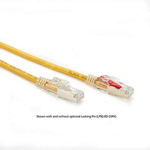 Black box network services BLACK BOX NETWORK SRV - GIGATRUE 3 CAT6. Shielded Patch Cord Yellow 7FT