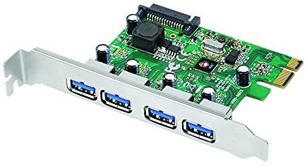 SIIG 4-Port USB 3.0 PCIe (JU-P40412-S1)